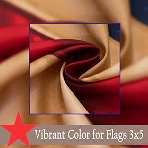 Paquete de 2 Banderas Americanas Teñidas al Estilo Vintage para Exteriores, 3x5, con Ojales de Latón, 150g, Hechas en EE. UU. por TOP FLAGSINC - Product Image 2