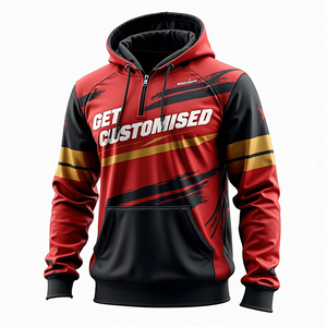 Sudaderas con Capucha Extra Grandes de Forro Polar para Hombre, Personalizadas, de Invierno, Sublimadas, Mezcla de Algodón, Duraderas, Transpirables y Ecológicas - Product Image 1