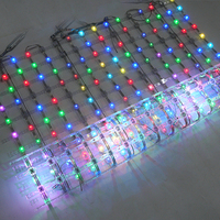 Pantalla LED de Rejilla RGB XQD P50 Resistente al Agua - Alto Brillo para Tiendas Minoristas y Señalización, Pantallas LED de Malla Grande