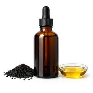 Huile de Nigelle (Graines Noires) 100% Pure et Naturelle, Pressée à Froid, Qualité Cosmétique, Liquide, 100 ml, Stock Disponible aux États-Unis - Product Image 1