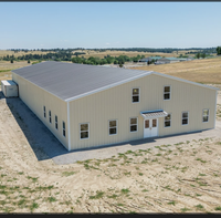 Bodega de Estructura de Acero para Almacenamiento en Frío, Galpón de Acero con Paneles Aislantes