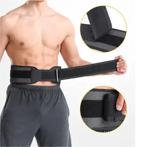 เข็มขัดยกน้ำหนัก MESS SPORTS รุ่นใหม่ ระบายอากาศได้ดี ผลิตจากยางธรรมชาติและ PVC สำหรับออกกำลังกาย ปลอดภัย รองรับหลัง เหมาะสำหรับทุกเพศ ราคาประหยัด - Product Image 1
