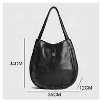 Sacs à main de luxe pour femmes, vente en gros, grand sac fourre-tout noir à bandoulière avec poche avant