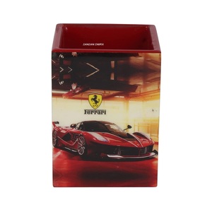 MDF <b>Wooden</b> Printed Bathroom Accessory Set of 4 Including Soap Dispenser, Tumbler, <b>Toothbrush</b> <b>Holder</b>, and Soap Dish for Bathroom - Product Image 3