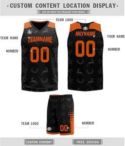 Camiseta de Baloncesto Reversible para Hombre, Uniforme de Baloncesto Personalizado para Jóvenes, Camisetas Deportivas para Práctica Atlética - Product Image 4