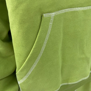 Sudadera con capucha con logotipo estampado personalizado de alta calidad para hombre 100% algodón Punto de contraste Sudadera con capucha sudaderas con capucha Casuales - Product Image 5