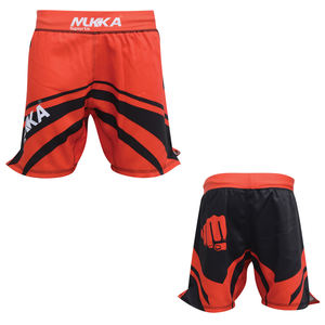Haute qualité usine en gros plaine extensible combat Mma Kick Boxing Muay Thai Shorts Arts martiaux porter séchage rapide Muay Thai court - Product Image 6