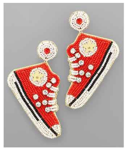 Meilleures boucles d'oreilles pendantes tendance pour femmes et filles avec forme de cadenas, perles multicolores jaunes et blanches, broderie, cadeau d'anniversaire, bijoux - Product Image 5