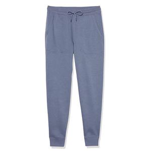 Service OEM, fabriqué en usine, pantalon de survêtement décontracté de haute qualité en coton molletonné à taille haute avec poche, pantalon droit d'hiver - Product Image 1