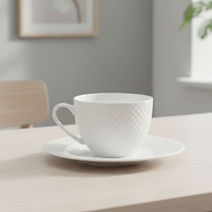 Juego de Taza y Platillo de Porcelana Fina 3460680Cup-0.27 de la Mejor Calidad, Taza y Platillo con Plato - Product Image 6