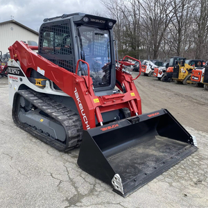 2023 Takeuchi TL12V2 Minicargadora de dirección deslizante Mini tracción a las RUEDAS 4X4 con motor Kubota con componentes centrales Motor bomba caja de cambios PLC - Product Image 1