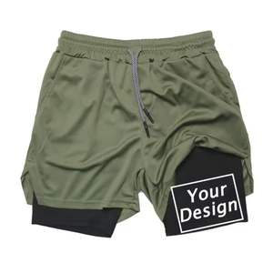 Men's <b>Gym</b> Wear Athletic Workout <b>Shorts</b> for Men <b>Anime</b> Mesh <b>Shorts</b> Double Layer <b>Gym</b> Sports Running Board <b>Shorts</b> - Product Image 2