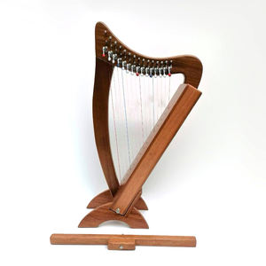 Harpes irlandaises avec plusieurs cordes en bois de rose | Harpes irlandaises en palissandre Harpes irlandaises sur mesure avec ficelle - Product Image 1