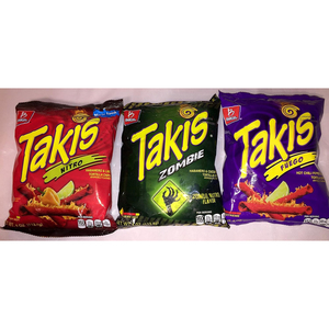 Takis FEGO chippz 8ออนซ์พริกร้อนและมะนาวมันฝรั่งทอดแบบบาง - Product Image 2