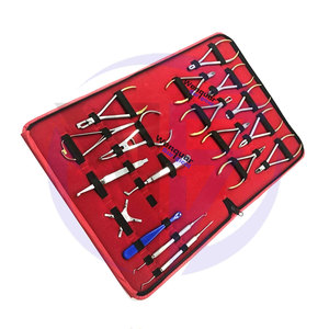 Top qualité allemande 19 pièces Kit de pinces orthodontiques dentaires Instruments de base en acier inoxydable Wenquar pour outils de chirurgies manuelles - Product Image 6