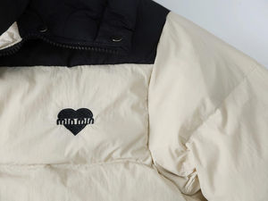 Veste matelassée imperméable RTS, manteau d'hiver chaud et gonflé pour hommes et femmes, commandes en gros - Product Image 4