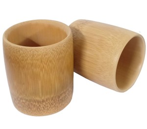 TAZA DE BAMBÚ ECOLÓGICO: CAFÉ DE BAMBÚ DE ALTA CALIDAD AL POR MAYOR CON LOGOTIPO PERSONALIZADO, NATURAL DE 99 DATOS DE ORO. - Product Image 1