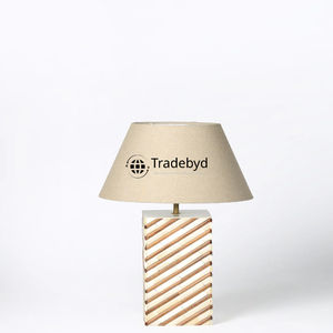 Lámpara de Mesa LED con Incrustaciones de Hueso Hecha a Mano, E26 AC, Diseño Moderno, Ecológica, Decorativa de Lujo para Bebés y Niños, Tradebyd - Product Image 1