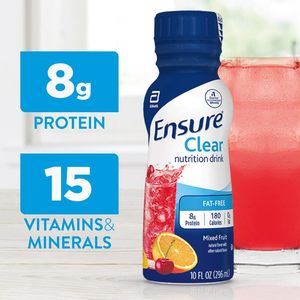 Bebida Nutritiva de Frutas Mixtas Ensure Clear Lista para Beber |   Sabor Refrescante |   10 onzas líquidas, paquete de 12 - Product Image 3