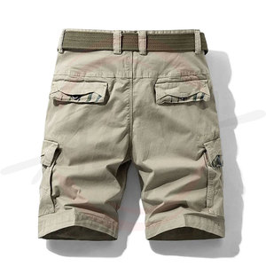 Nouveau short cargo le plus populaire pour hommes classique été quotidien décontracté mode couleur unie Shorts extérieur tactique - Product Image 5