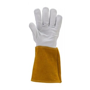 Otros por productos Guantes de seguridad para control de animales Protección Manejo Guante Par Guante de cuero de vaca Soldadura Trabajo OEM - Product Image 3