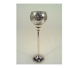 iron and Crystal <b>Tealight</b> <b>Holder</b> - Product Image 3