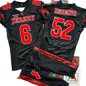 Maillot de football américain maillot de fan parent sublimation broderie grande taille support personnalisé Fabricant d'usine fabriqué au Pakistan - Product Image 1