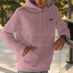 เสื้อฮู้ดดี้ผู้ชายผ้าฝ้ายดีไซน์เอง น้ำหนักเบา คุณภาพสูง ผ้าฝ้ายผสมพื้นฐาน สำหรับผู้ชาย - Product Image 3