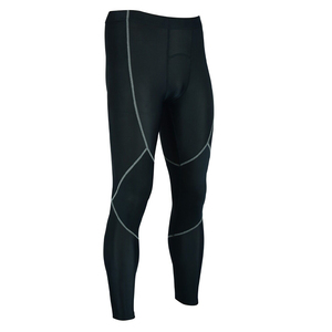 Leggings de yoga pour hommes en Spandex/Nylon de haute qualité, très tendance, avec taille élastique, respirants, longueur intégrale, pour la gym, personnalisables OEM - Product Image 3