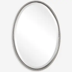Personalizado handmade oval parede espelho para casa e hotel decorativo sala de estar quarto corredor parede decoração make up espelho