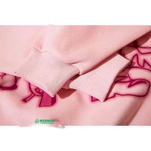 Nouveauté : Sweat-shirts à capuche unisexes 100 % coton avec fermeture éclair, quantité en gros, impression personnalisée en relief, 400 GSM, molleton fantaisie, French Terry - Product Image 4