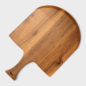 Tabla de charcutería de madera natural con tema navideño, tabla de servir de plato de madera más vendida con asa - Product Image 6