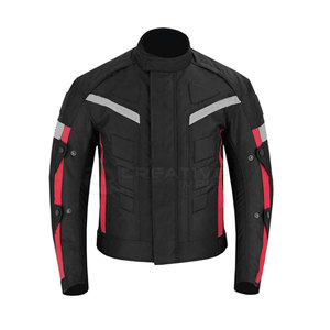 Veste et pantalon de moto en cuir d'hiver personnalisé imperméable et respirant résistant aux chocs unisexe à vendre - Product Image 2