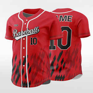 Camiseta de béisbol para hombre, uniforme atlético con botones, gran variedad de colores disponibles, nombre impreso y número - Product Image 6
