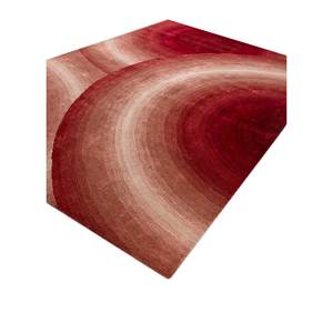 Tapis fait main Tra-15053 en laine et viscose, motif abstrait rouge et orange, pour la maison et la chambre, épaisseur 10 mm, tapis rectangulaire pour couloir - Product Image 2