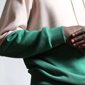 Sudaderas con capucha de mezcla de algodón cómodas y transpirables para hombre con bolsillo de canguro colores sólidos para la venta de invierno - Product Image 2