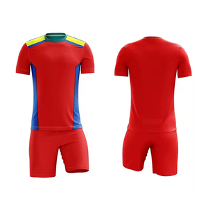 Men <b>Soccer</b> Uniform Set Sublimated Quick Dry Lightweight Jersey Shorts OEM ODM Breathable Anti-Bacterial Football Kit Tournament - Product Image 1