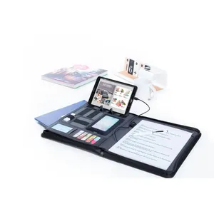 Porte-documents promotionnel personnalisé Rogers avec batterie externe intégrée - Product Image 4