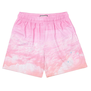 Venta al por mayor pantalones cortos básicos skyline de la ciudad de Nueva York gimnasio hombres pantalones cortos casuales fitness deportes pantalones cortos verano entrenamiento malla pantalones cortos Hombre - Product Image 3