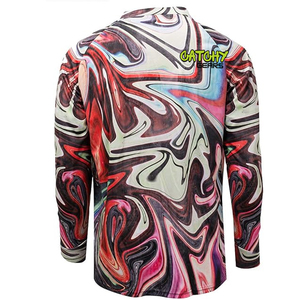 Jerseys de Paintball de buena calidad impresos personalizados Jersey de Paintball de sublimación personalizado de alta calidad - Product Image 2
