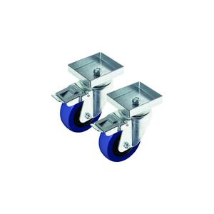 Kit de roulettes pivotantes Usag pour établis, pour une mobilité et une fonctionnalité améliorées - Product Image 1