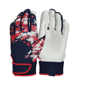 Gants de frappe de baseball réglables Gants de baseball durables et confortables Gants de protection professionnels en cuir d'entraînement en plein air - Product Image 2