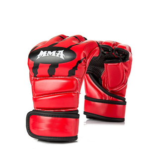 ถุงมือ MMA แบบพองลมสั่งทำพิเศษสำหรับฝึกซ้อม ต่อสู้ ตีลังกา คิกบ็อกซิ่ง มวยไทย มวยสากล ขายดีจากโรงงาน (OEM) - Product Image 5