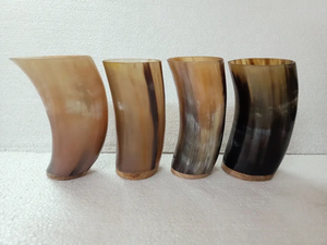 Taza de Cuerno de Buey Hecha a Mano de la Mejor Calidad, Vaso de Cuerno de Buey para Beber, Taza Vikinga de Cuerno de Buey para Fiestas y Celebraciones - Product Image 4