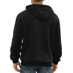 Sudaderas Sherpa transpirables de manga larga de gran tamaño más vendidas/sudaderas con capucha Sherpa de hombre completamente personalizadas con estilo de nueva moda - Product Image 2