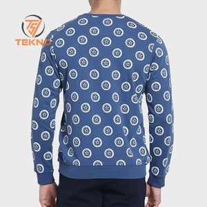 Venta al por mayor profesional OEM hecho a medida sudaderas casuales para hombres 2025 nueva moda invierno impreso estilo a granel - Product Image 3