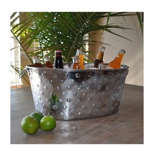 Proveedores al por mayor de cubo de vino de diseño único, Tina de vino galvanizada de alta calidad con soporte para cubo de vino más vendido - Product Image 6