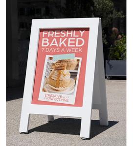 Exhibidores de Banner Premium para Eventos, Promociones y Exhibiciones en Comercios, Ligeros, Impermeables, Portátiles, Fáciles de Instalar en Cualquier Lugar - Product Image 1