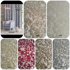 100% Polyester Premium Jacquard Heavy <b>Curtain</b> Fabric 280 cm Width Breathable and Yarn Dyed Pattern - Product Image 6