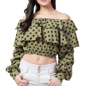 Most Demanding Beauty Fashion <b>Women</b> Chiffon Strap Off Shoulder Loose Tunic Summer Blouse <b>Tops</b> High Quality Camisoles & T Shirts - Product Image 4